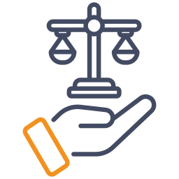 escala de justicia icono