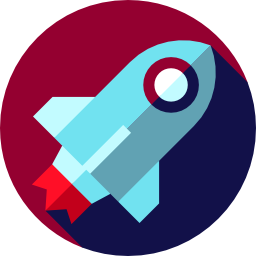 Rocket ship icon