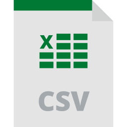 csv Icône