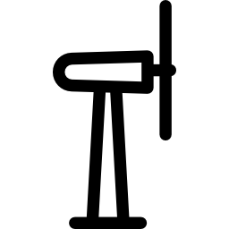 Wind turbine icon