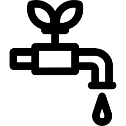 irrigación icono