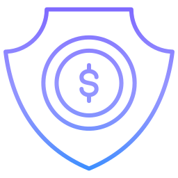protección financiera icono