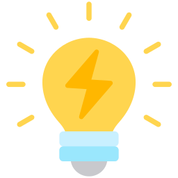 Electric energy icon