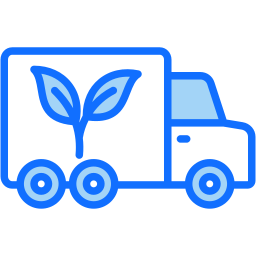transporte ecológico icono