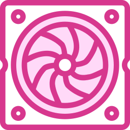 ventilador de computadora icono