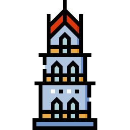 wieża domowa ikona