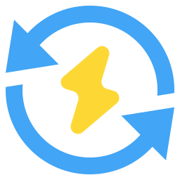 energía renovable icono