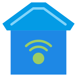 casa inteligente icono