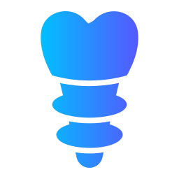 Dental implant icon