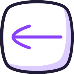 flecha izquierda icono
