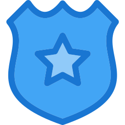 Distintivo de polícia Ícone