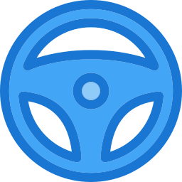 Steering wheel icon