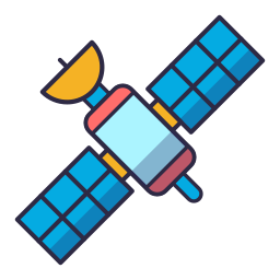 satélite icono
