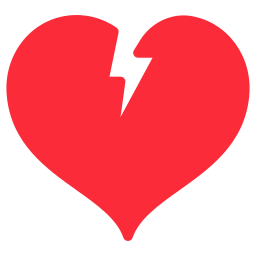 romper el corazón icono
