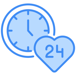 24 horas Ícone