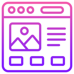 diseño web icono