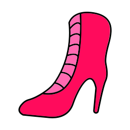 tacones altos icono