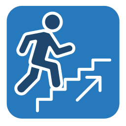 escalera icono