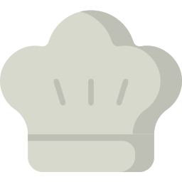 Sombrero del cocinero icono