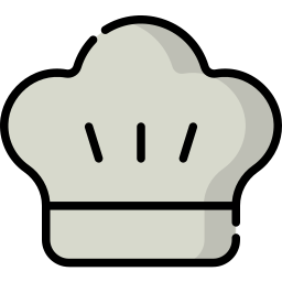 Sombrero del cocinero icono