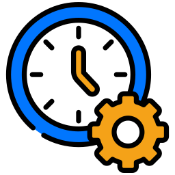 gestión del tiempo icono
