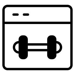 horario de ejercicios icono