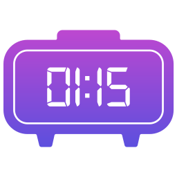 Table clock icon