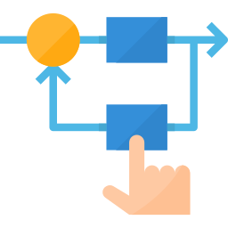 retour d'information Icône