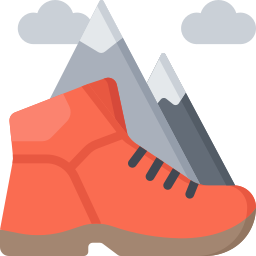 Hiking icon