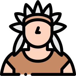 Nativo americano icono