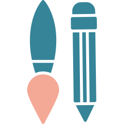 herramienta de escritura icono