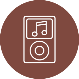 reproductor de música icono