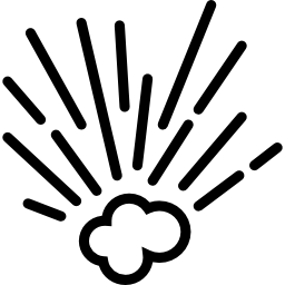 explosión icono
