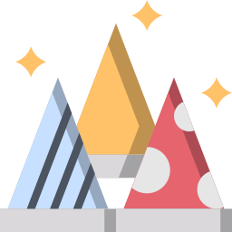 Birthday and party icon