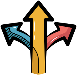 dirección icono