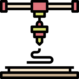 Impressão 3d Ícone