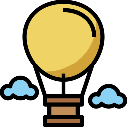 Air balloon icon