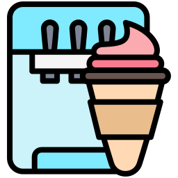 cucurucho de helado icono