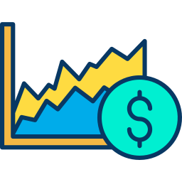 Line chart icon