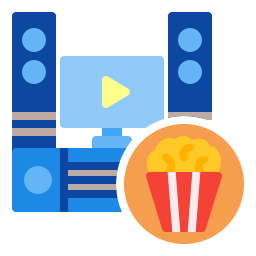 cine en casa icono