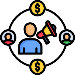 Affiliate marketing icon