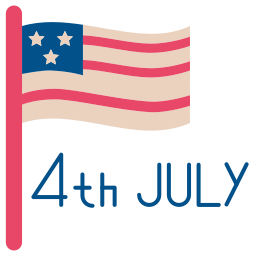cuatro de julio icono