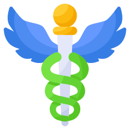 caduceo icono