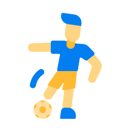 chutando bola Ícone