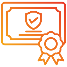 certificado icono