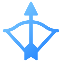 tiro al arco icono