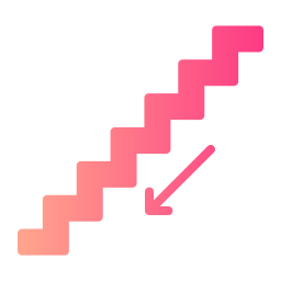 escaleras icono
