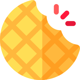 Stroopwafel icono