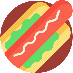 hot dog icono