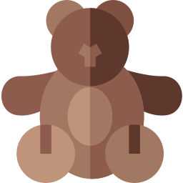 Oso de peluche icono